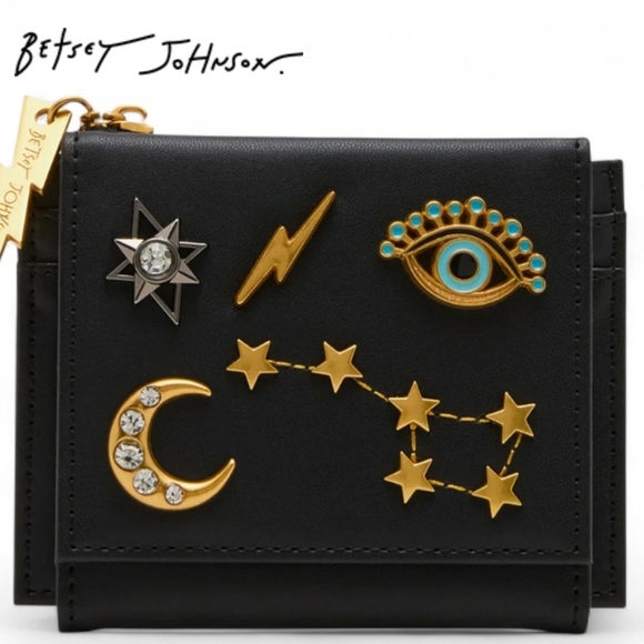 Betsey Johnson Handbags - NWT Betsey Johnson Celestial Bifold Wallet